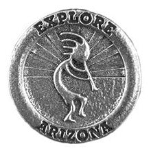 Explore Arizona Kokopelli Magnet