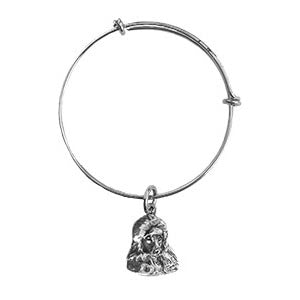 Poodle Bangle Charm Bracelet