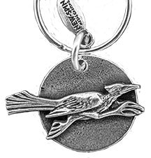 Roadrunner Moon Key Chain