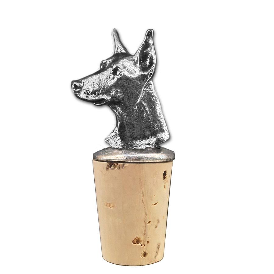 Doberman Bottle Stopper