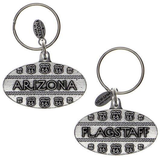 Flagstaff Tire Track Key Chain