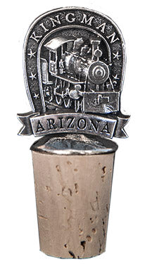 Kingman Locomotive Bottle Stopper