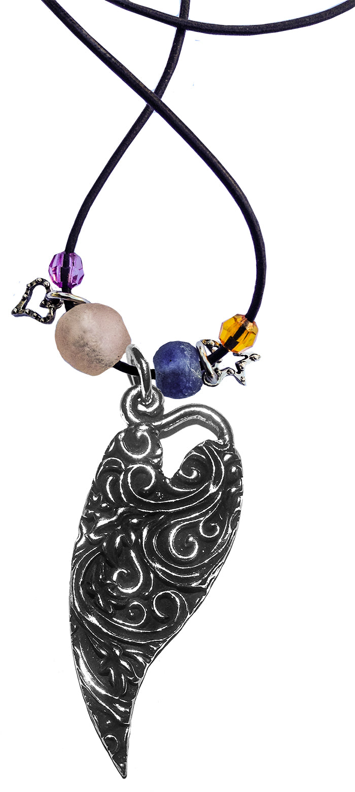 Whimsical Heart Pendant 4
