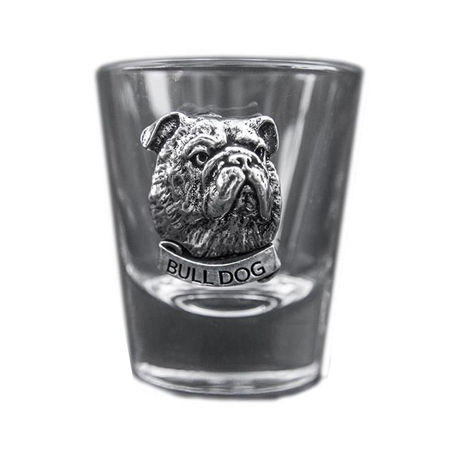 Bulldog shot glasses online