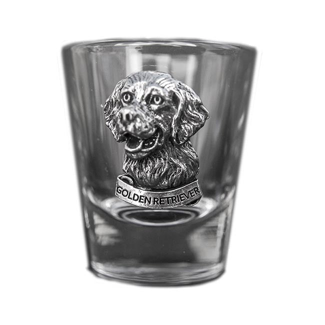 Golden Retriever Shot Glass