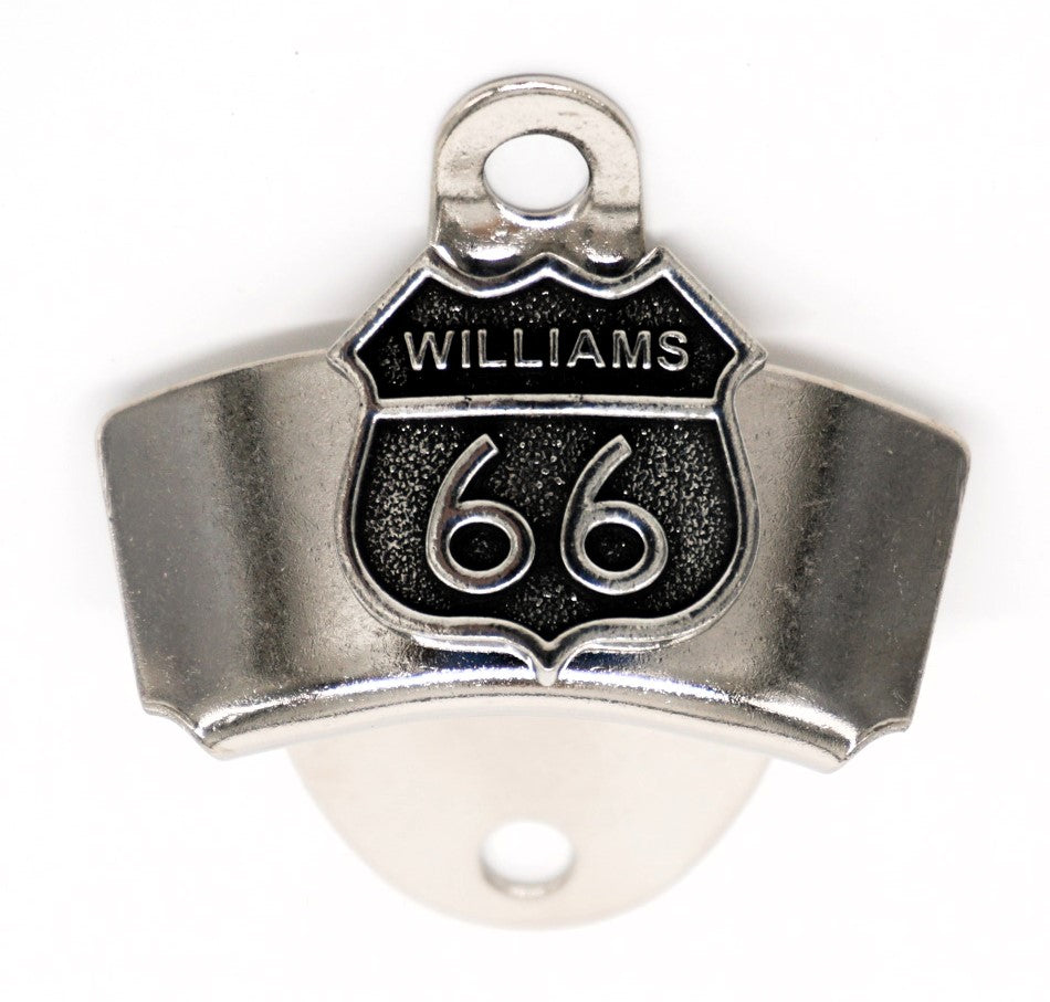Route 66 Williams Wall Mount Bottle Opener
