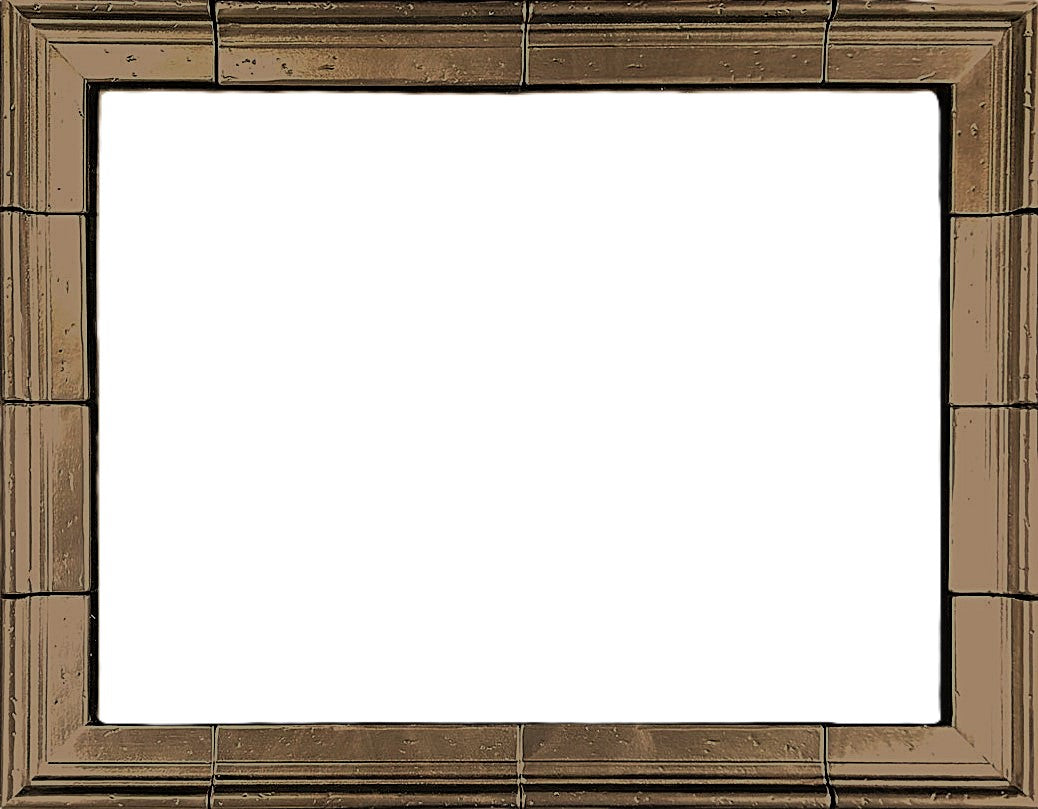 Small Nature Mural in Red Bronze