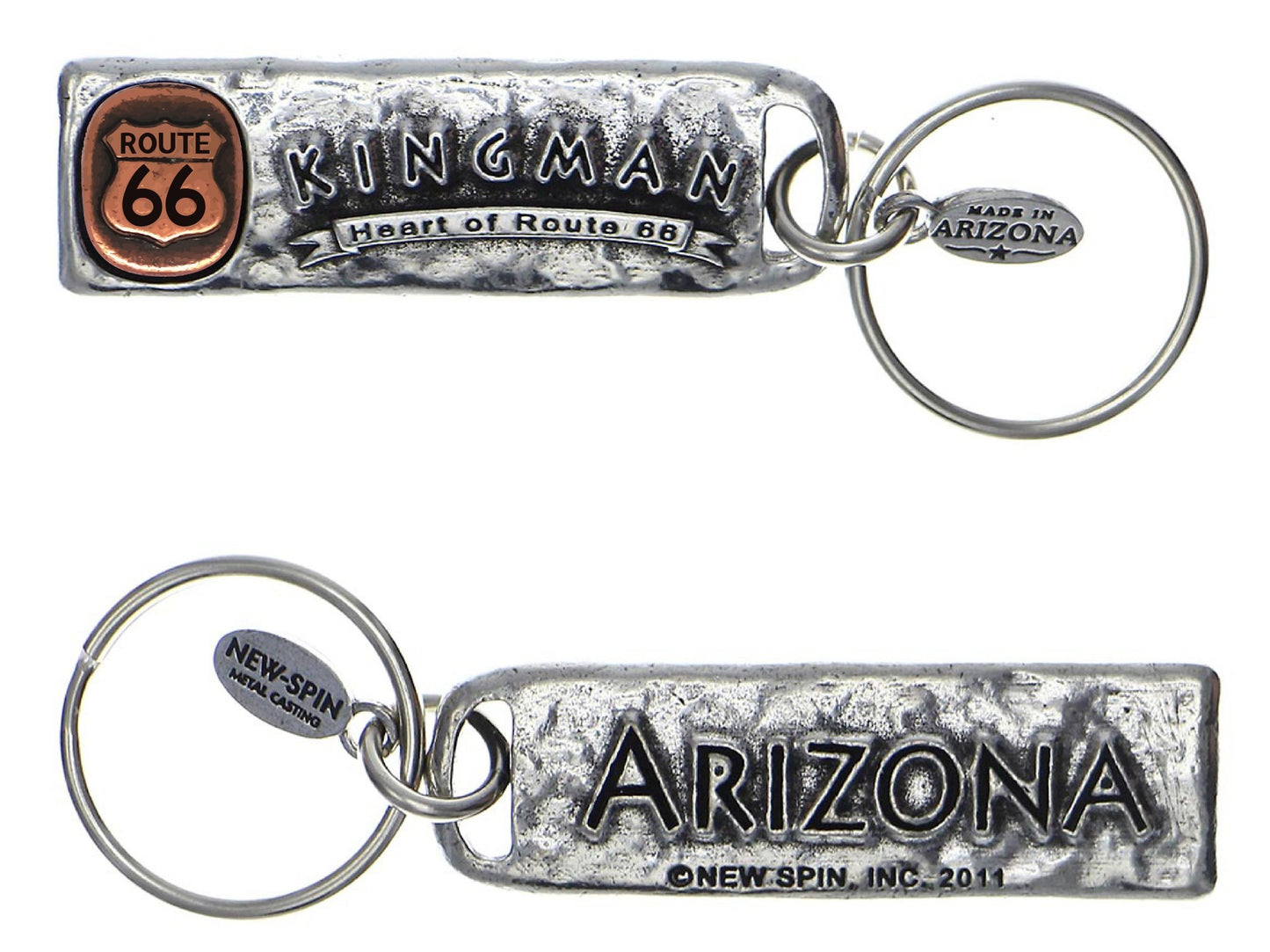 Kingman Route 66 Petroglyph Key Chain