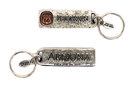 Seligman Route 66 Petroglyph Key Chain