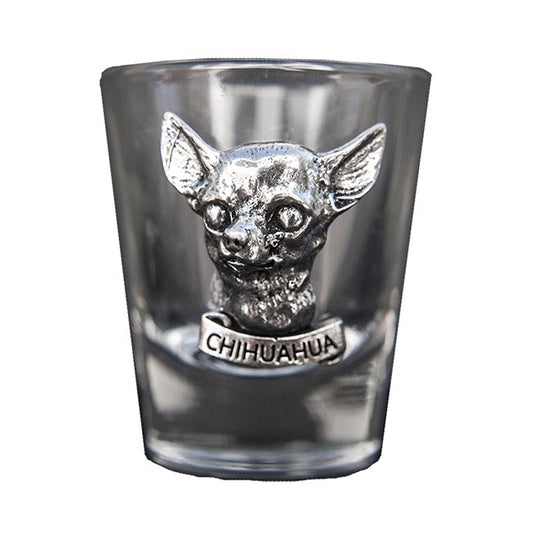 Chihuahua Shot Glass