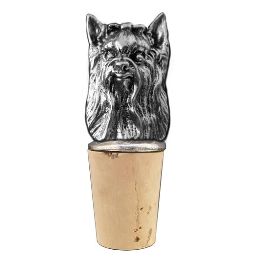 Yorkie Bottle Stopper