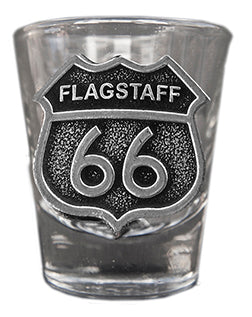 Route 66 Flagstaff Shot Glass