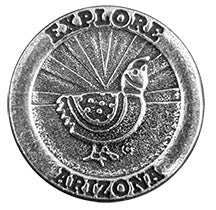 Explore Arizona Quail Magnet