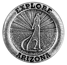 Explore Arizona Coyote Magnet