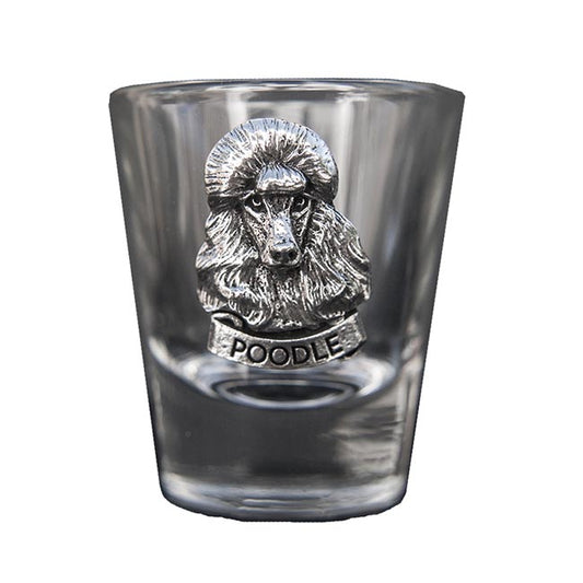 Poodle Shot Glass