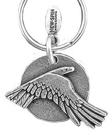 Eagle Moon Key Chain