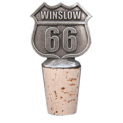 Route 66 Winslow Bottle Stopper