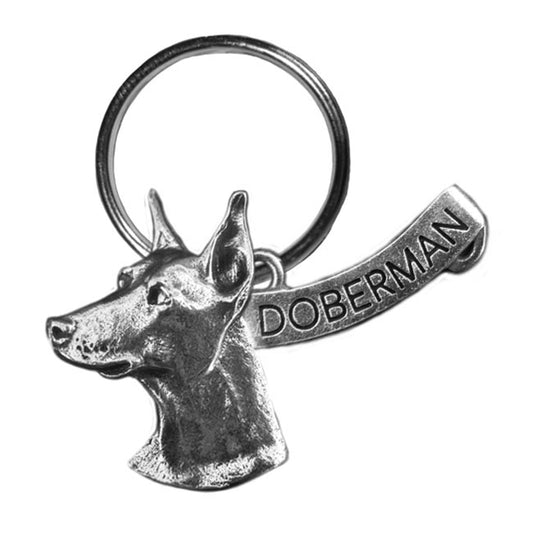Doberman Key Chain