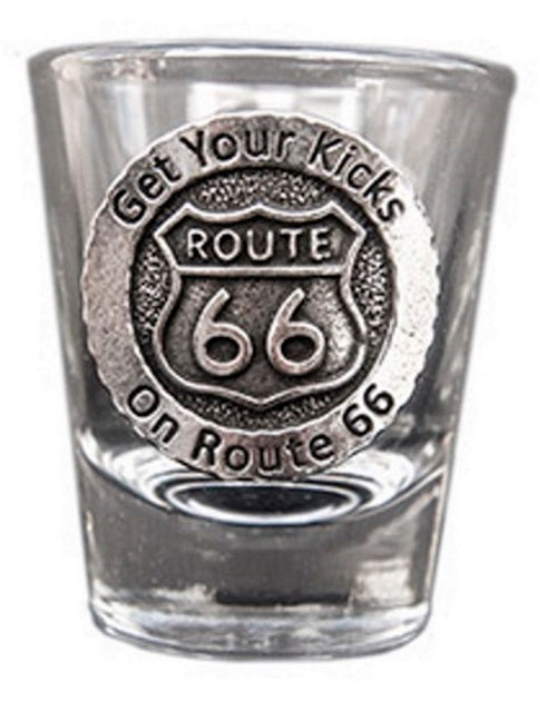 Route 66 Get Your Kicks Shot Glass