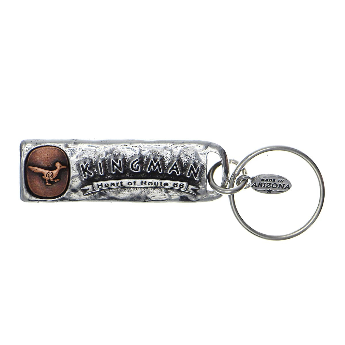 Route 66 Kingman Heart Of Arizona Petroglyph Key Chain