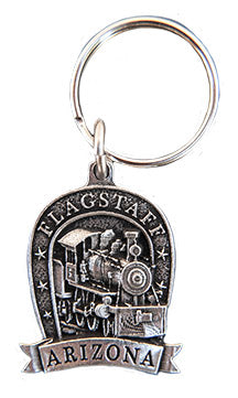 Flagstaff Locomotive Key Chain