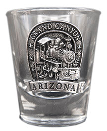 Flagstaff Locomotive Shot Glass