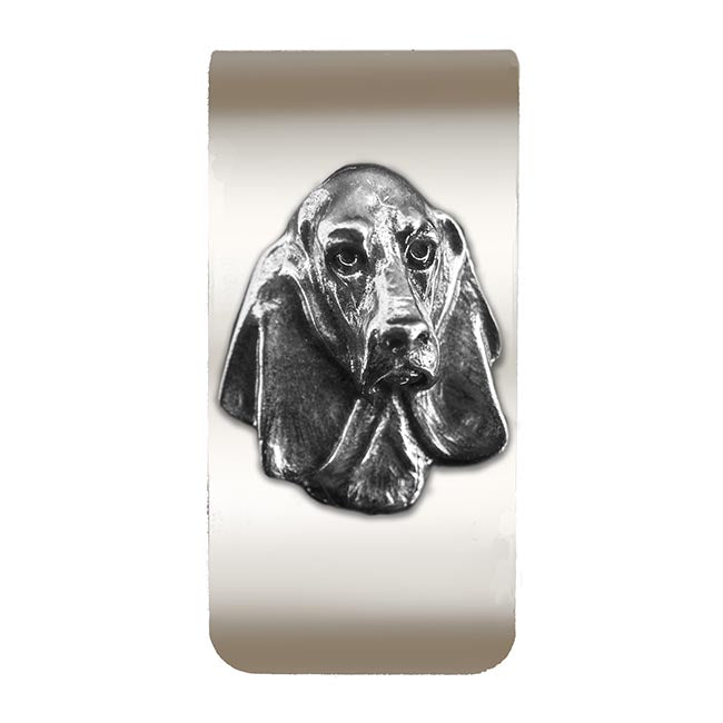 Basset Hound Money Clip