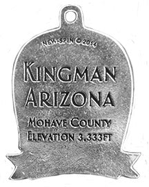 Kingman Locomotive Key Chain