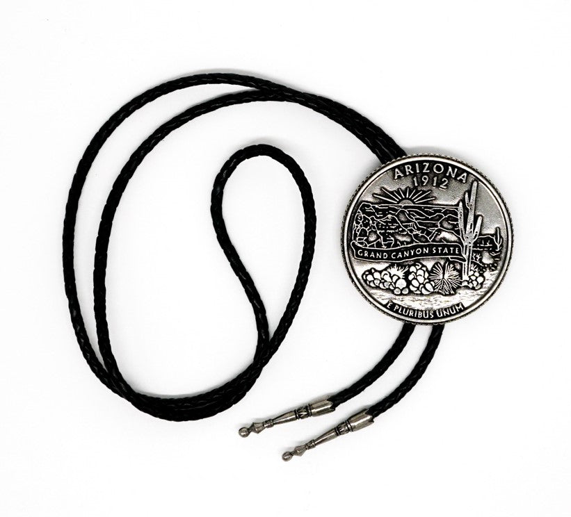 Arizona State Coin Bolo Tie