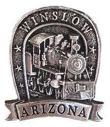 Winslow Locomotive Hat Pin