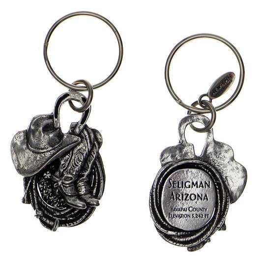 Seligman Western Key Chain