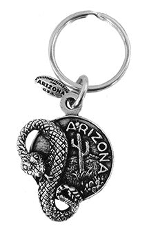 Rattlesnake Key Chain