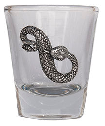 Rattlesnake Shot Glass