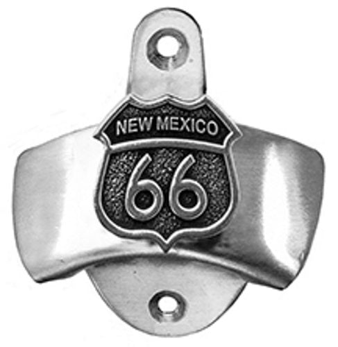 Route 66 New Mexico Wall Mount Bottle Opener