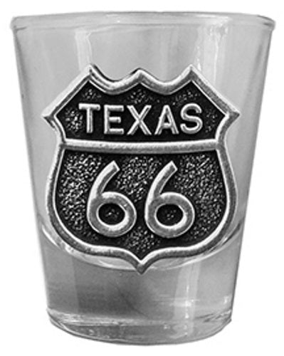 Route 66 Texas Shot Glass