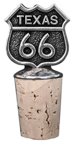 Route 66 Texas Bottle Stopper