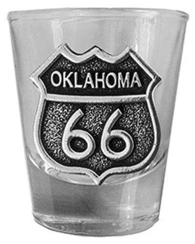 Route 66 Oklahoma Shot Glass