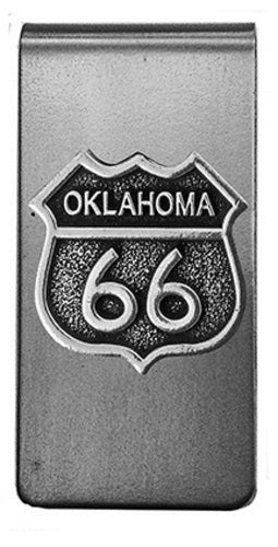 Route 66 Oklahoma Money Clip