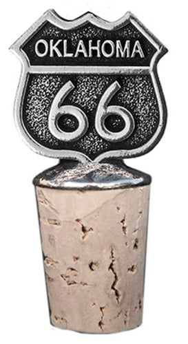 Route 66 Oklahoma Bottle Stopper