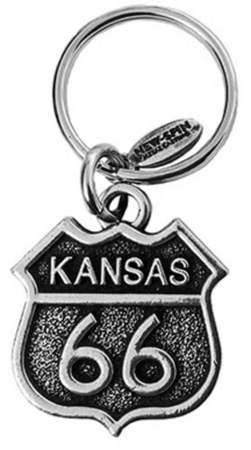 Route 66 Kansas Key Chain