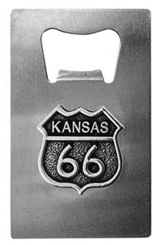 Route 66 Kansas Bottle Opener