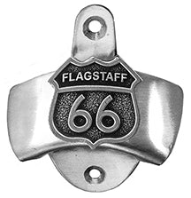 Route 66 Flagstaff Wall Mount Bottle Opener