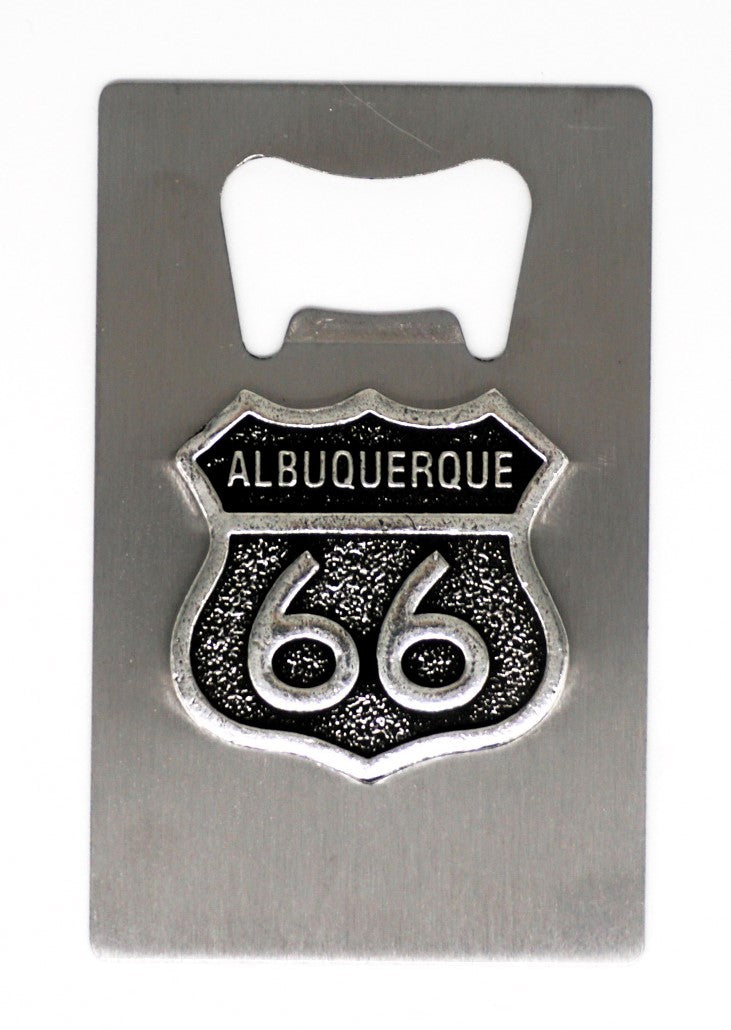 Route 66 Albuquerque Wall Mount Bottle Opener