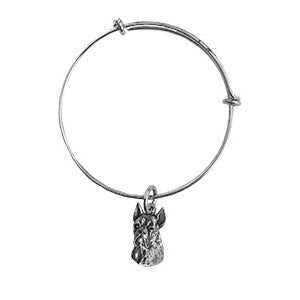 Boxer Bangle Charm Bracelet