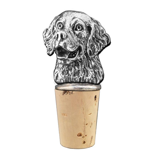 Golden Retriever Bottle Stopper