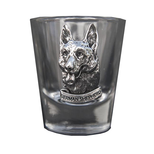 German Shepherd Shot Glass