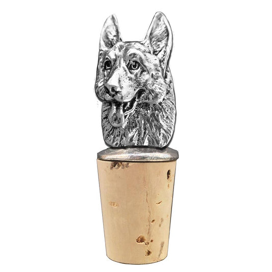 German Shepherd Bottle Stopper