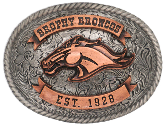 Brophy Belt Buckle (Copper)