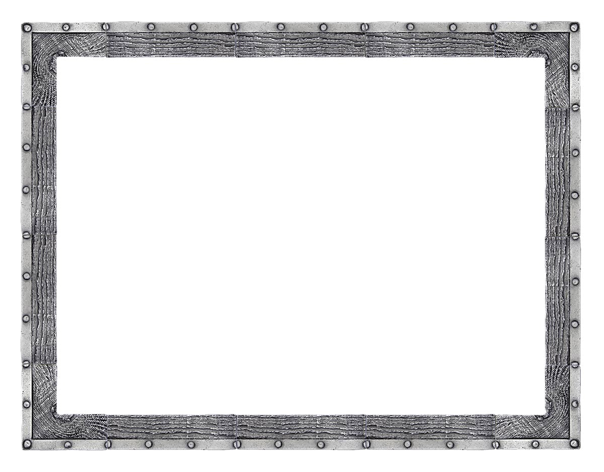 Large Steel Wood Frame in Alloy 55