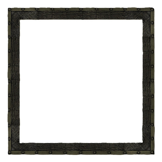 Small Steel Wood Frame in Oil Rubbed Bronze